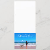 カスタム写真と文字 – 自分のデザイン- My Pet メニュー (正面)