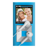 カスタム写真と曲名のMP3プレーヤー ポスター (正面)