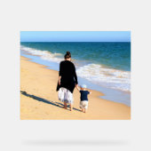 カスタム写真のアクリルのサインパーソナライズされたギフト アクリルサイン (正面)