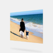 カスタム写真のアクリルのサインパーソナライズされたギフト アクリルサイン (傾斜)