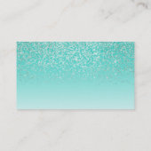 カスタム写真のキラキラのモミカード コーリングカード (裏面)