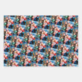 カスタム写真のギフトラップ、家族のカスタム画像 ラッピングペーパーシート (正面3)