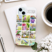 カスタム写真のコラージュと名前 Case-Mate iPhoneケース