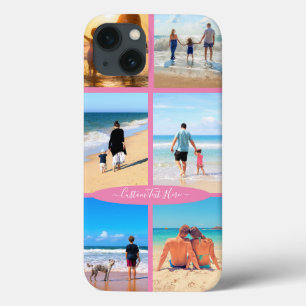 カスタム写真のコラージュと文字 – あなたの家族のデザイン iPhone 13ケース