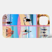 カスタム写真のコラージュと文字 – あなたの家族のデザイン Case-Mate iPhoneケース (裏面 (横))