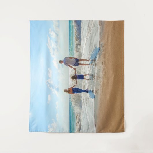 カスタム写真のタペストリーパーソナライズされたギフト タペストリー (正面)