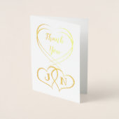 カスタム写真のパーソナライズされたアップロード 箔カード (正面)