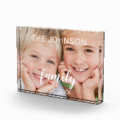 カスタム写真のパーソナライズされた追加と追加 フォトブロック (右)