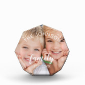 カスタム写真のパーソナライズされた追加と追加 フォトブロック (正面)