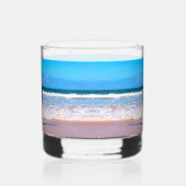 カスタム写真のパーソナライズされた ウイスキーグラス (左)