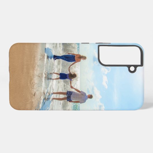 カスタム写真のパーソナライズされた SAMSUNG GALAXYケース (裏面横)