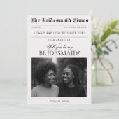 カスタム写真のブユニークライデメイド案 招待状 (スタンド正面)