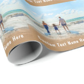 カスタム写真のラッピング紙写真と文字 ラッピングペーパー (ロールコーナー)