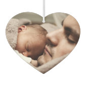 カスタム写真の一つパーソナライズされた カーエアーフレッシュナー (裏面)