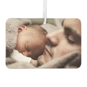 カスタム写真の一つパーソナライズされた カーエアーフレッシュナー (裏面)