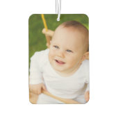 カスタム写真の一種パーソナライズされた カーエアーフレッシュナー (裏面)