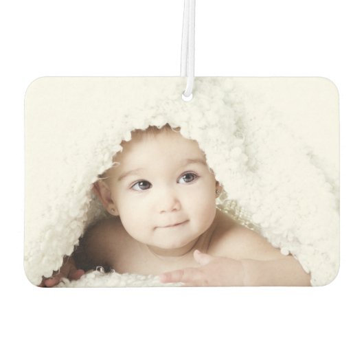 カスタム写真の一種パーソナライズされた カーエアーフレッシュナー (裏面)