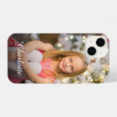 カスタム写真の作成パーソナライズされた先 iPhone 15ケース (裏面横)