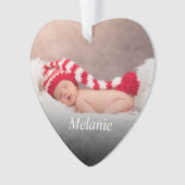 カスタム写真の作成 オーナメント (正面)