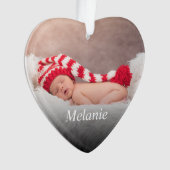 カスタム写真の作成 オーナメント (正面)