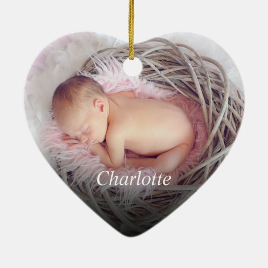 カスタム写真の作成 セラミックオーナメント (裏面)