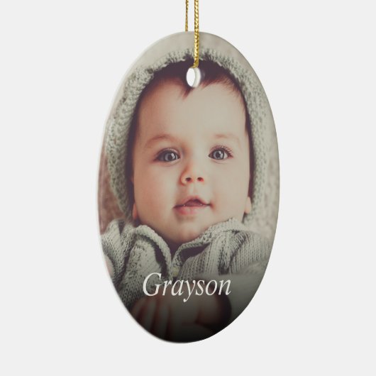 カスタム写真の作成 セラミックオーナメント (右)
