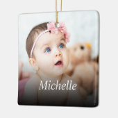 カスタム写真の作成 セラミックオーナメント (左)