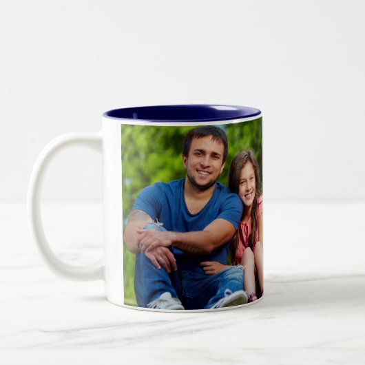 カスタム写真の作成 ツートーンマグカップ (左)