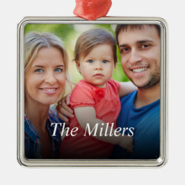 カスタム写真の作成 メタルオーナメント