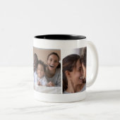 カスタム写真の個人用変更 ツートーンマグカップ (正面右)