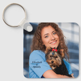 カスタム写真の個人用設定 キーホルダー