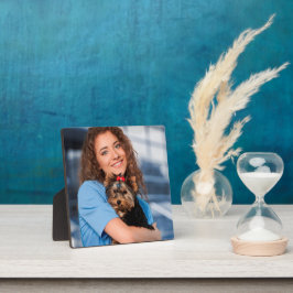 カスタム写真の個人用設定 フォトプラーク