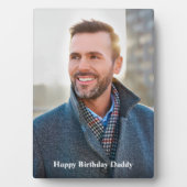 カスタム写真の個人用設定 フォトプラーク (正面)