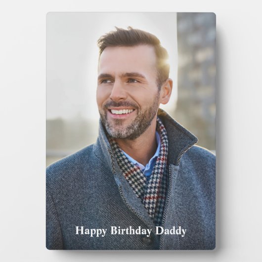 カスタム写真の個人用設定 フォトプラーク (正面)