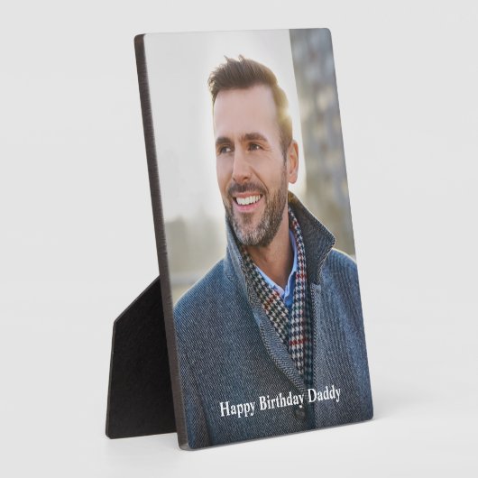 カスタム写真の個人用設定 フォトプラーク (側面)