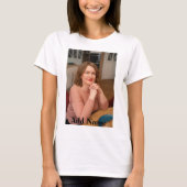 カスタム写真の名前の文字パーソナライズされたは独自にする Tシャツ (正面)