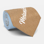 カスタム写真の名前ネックタイお気に入りの写真 ネクタイ (ロール)