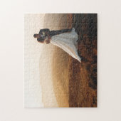 カスタム写真の夫の妻ジグソーパズルプレゼント ジグソーパズル (縦)