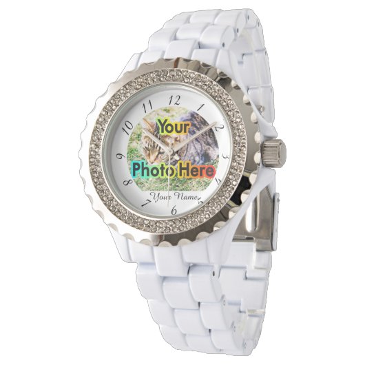カスタム写真の女性用ウォッチ 腕時計 (アングル)