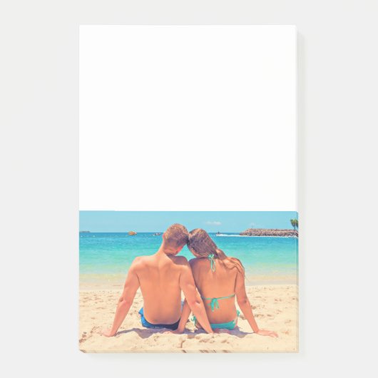 カスタム写真の投稿®ノートパーソナライズされた ポストイット (正面)