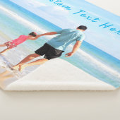 カスタム写真の文字シェラパブランケット シェルパブランケット (3/4)