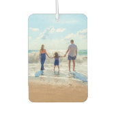 カスタム写真の空気清浄機パーソナライズされた カーエアーフレッシュナー (正面)