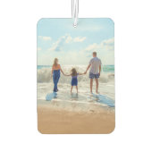 カスタム写真の空気清浄機パーソナライズされた カーエアーフレッシュナー (裏面)