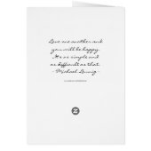 カスタム写真の結婚金ゴールド・フレームおめでとう (裏面)