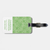 カスタム写真の輪郭の検索 ラゲッジタグ (裏面横)