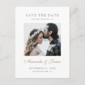 カスタム写真はがき日付を保存するテンプレート 案内ポストカード (正面)