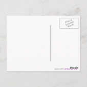 カスタム写真はがき、下のテキスト写真 ポストカード (裏面)