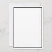 カスタム写真は私のメイド・オブ・オーナー(花嫁付き添い人) 招待状 (裏面)