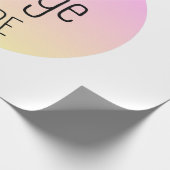 カスタム写真またはロゴのラッピング紙 ラッピングペーパー (角)