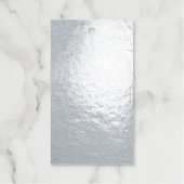 カスタム写真ま無地のたは銀のTo & From ギフトタグ (正面)